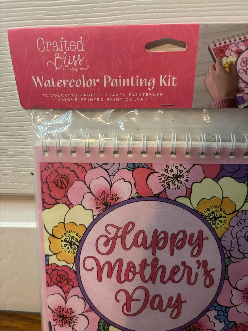 'Happy Mother's Day' Watercolor Painting Kit